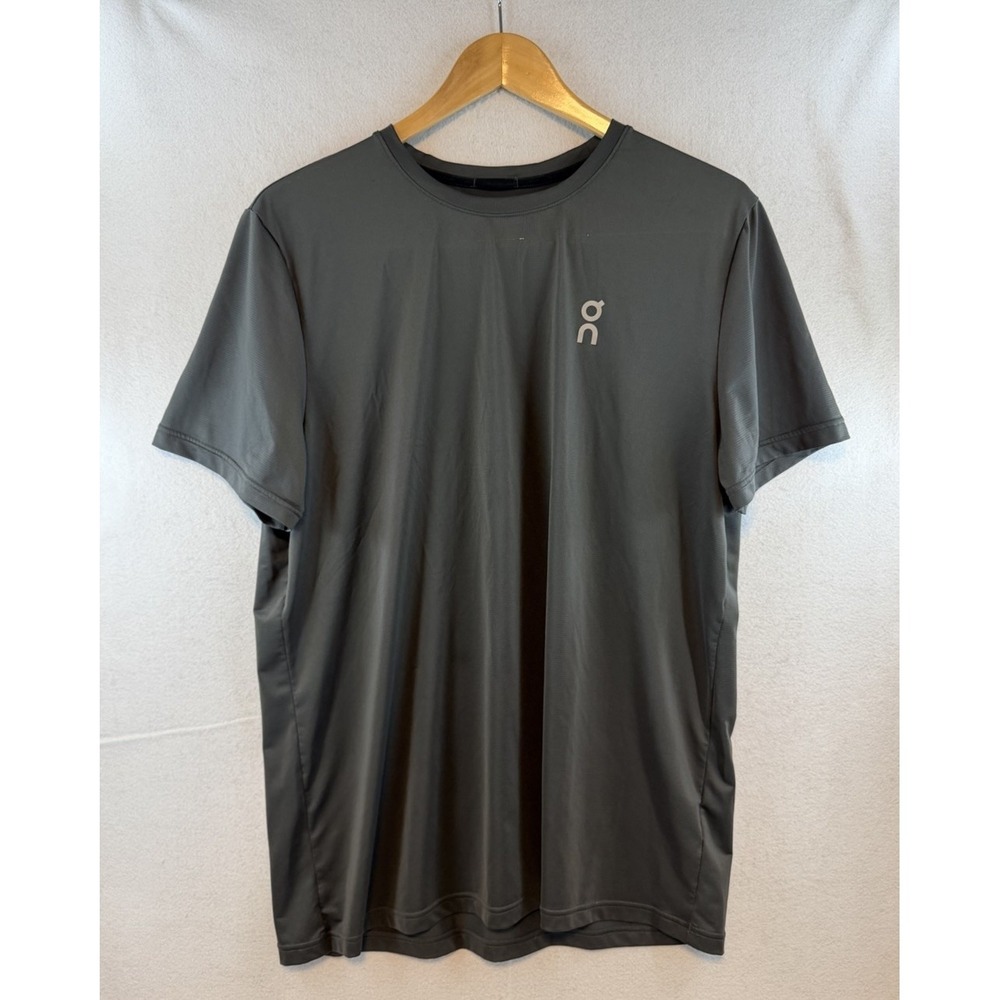 On Cloud Run On Clouds Core-T Mens Large Black Short Sleeve, Spot